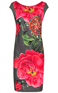 Трикотажное платье с принтом Desigual