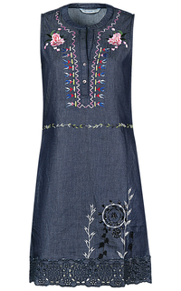 Платье с вышивкой Desigual