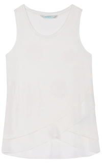 Белый топ Desigual