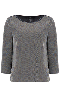 Серая блузка S.Oliver