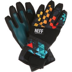 Перчатки сноубордические Neff Digger Glove Psychosafari
