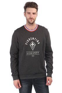 Толстовка классическая Le Coq Sportif Acf Crew Sweat Dark Heather Grey