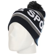 Шапка Le Coq Sportif Negel Pompon Beanie Dress Blues