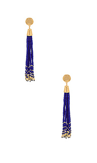 Salina beaded tassel earrings - gorjana