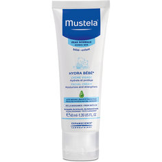Увлажняющий крем для лица "Hydra-Bebe" детский, 40 мл., Mustela
