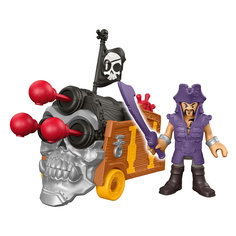 Базовая фигурка пирата Davey Jones &amp; Triple Can, Imaginext, Fisher Price Mattel