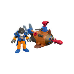 Базовая фигурка пирата Shark Minisub, Imaginext, Fisher Price Mattel