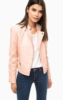 Кожаная куртка на молнии Pepe Jeans