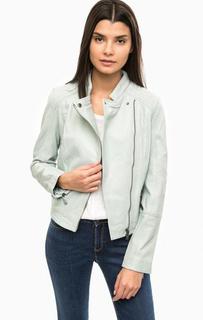 Кожаная куртка на молнии Pepe Jeans