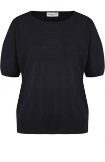 Вязаный топ с коротким рукавом и круглым вырезом Dries Van Noten