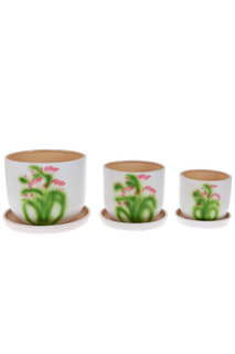 Горшки для цветов, набор Gloria Garden
