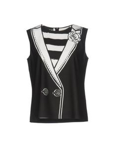 Топ без рукавов Boutique Moschino