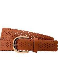 Ремень с перфорацией (коричневый) Bonprix