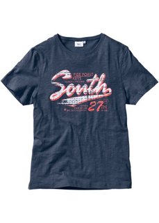 Футболка Regular Fit (темно-синий) Bonprix