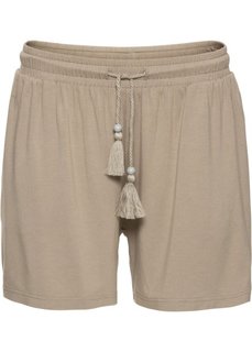 Трикотажные шорты (светло-оливковый) Bonprix