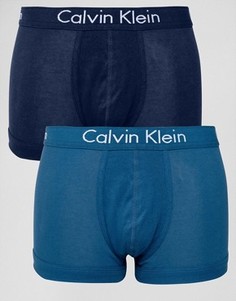 Комплект из 2 хлопковых боксеров-брифов Calvin Klein - Синий