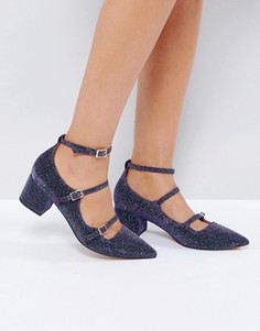 Остроносые туфли на каблуке ASOS SENSATIONAL - Мульти