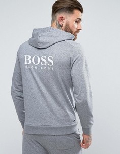 Худи на молнии BOSS by Hugo Boss - Серый