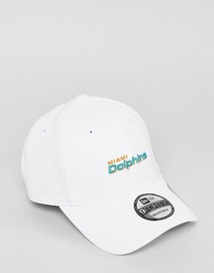 Регулируемая бейсболка New Era 9Forty Miami Dolphins - Белый