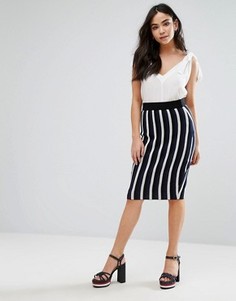 Юбка в полоску The English Factory - Мульти