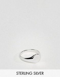 Серебряное кольцо-печатка DesignB эксклюзивно для ASOS - Серебряный