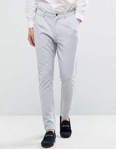 Трикотажные зауженные брюки Jack &amp; Jones Premium - Серый