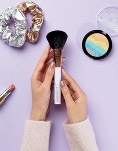 Кисточка для нанесения пудры с мраморным принтом Skinnydip - Бесцветный