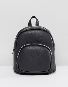 Маленький рюкзак с карманом спереди ASOS - Черный