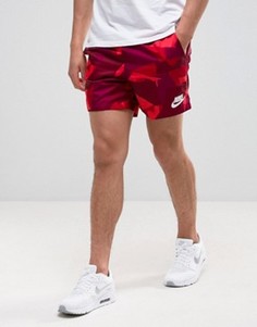 Красные шорты Nike 833879-602 - Красный