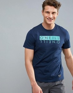 Синяя футболка с логотипом ONeill Duo Hybrid - Синий O`Neill