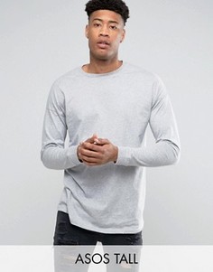 Oversize-лонгслив ASOS TALL - Серый