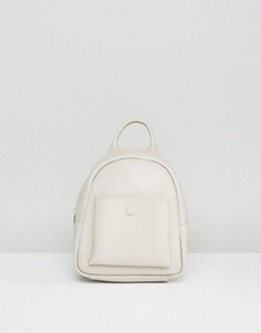 Миниатюрный рюкзак с карманом Glamorоus - Серый Glamorous