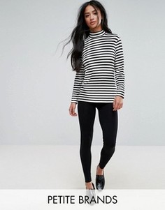 Бесшовные леггинсы New Look Petite - Черный