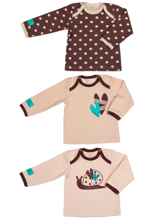 Комплект : кофточка 3 шт Lucky child