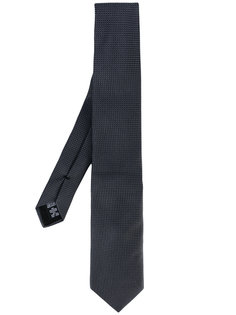 галстук с мелким принтом Armani Collezioni