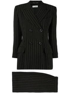 pinstripe skirt suit  Dolce &amp; Gabbana Vintage