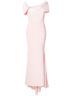 flared gown dress  Christian Siriano