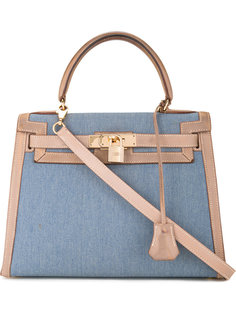 Hermes Kelly Denim 29 tote bag Hermès Vintage