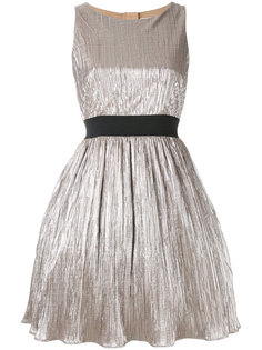 pleated metallic dress Manoush