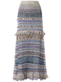 long knitted skirt Cecilia Prado
