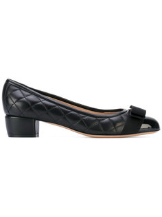 стеганые балетки Vara Salvatore Ferragamo