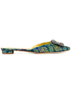 парчовые мюли Hangisi Manolo Blahnik