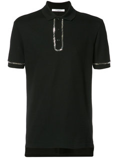 футболка-поло с цепочной отделкой Givenchy
