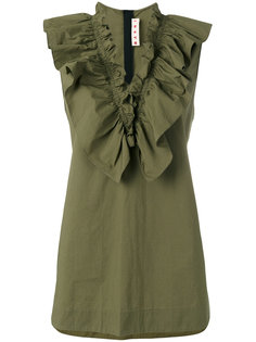 frill neck blouse Marni