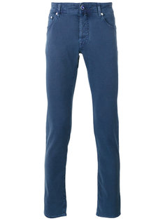 классические джинсы скинни Jacob Cohen