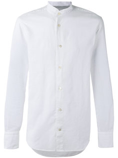 рубашка с узким воротником-стойкой Eleventy