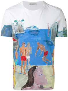 swimmers print T-shirt Moncler