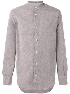 рубашка с узким воротником-стойкой Eleventy