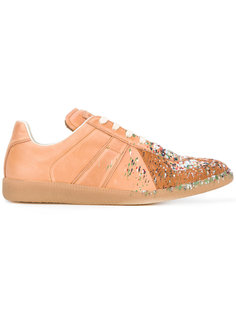 кеды с брызгами краски Maison Margiela