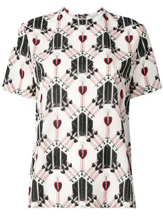 блузка с принтом  Valentino